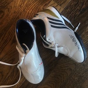 Adidas Indoor Soccer Girls 1.5Y F10 White